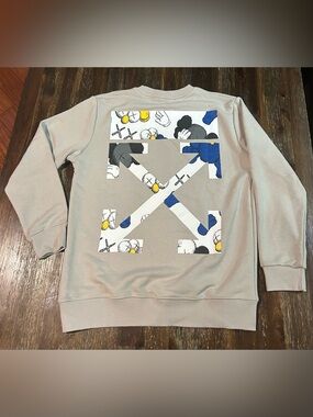 LOGO SWEATSHIRT OFF WHITE UNISEX